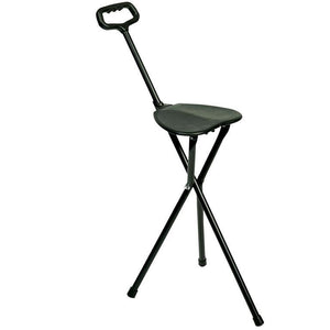 Black Folding Chair Canes