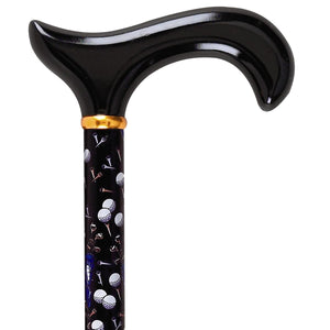 Non-Folding Golf Design Aluminum Adjustable With Derby Handle