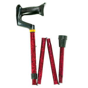 Red Folding York Handle