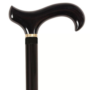 Wood Canes Derby Handle Black Wooden Derby