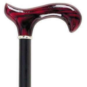 Wood Canes Derby Handle Black Cherry Wooden Derby