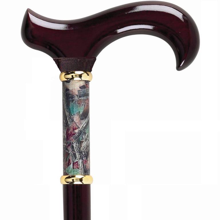 Exclusive Wood Insert Canes Woodlands Wooden Derby