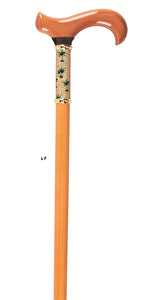 Palm Wood Insert Canes Wooden Derby