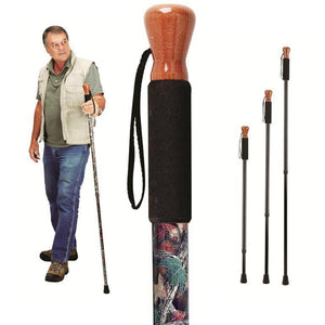 Camouflage Aluminum Adjustable Hiking Stick