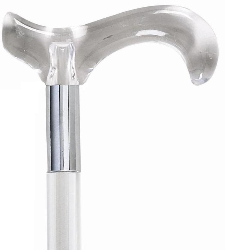 Clear Lucite Derby Specialty Canes