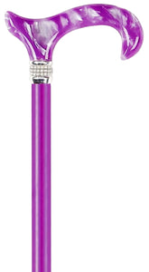 Purple Diamonds Diamond and Pearl Aluminum Adjustable